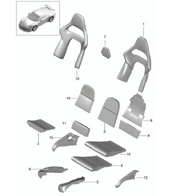 Diagram 817-002 Porsche Cayenne S V8 4.2L Diesel 382HP Body