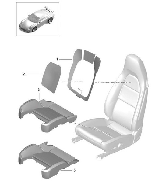 Diagram 817-012 Porsche Cayenne Turbo S E-Hybrid V8 4.0L 550Hp 