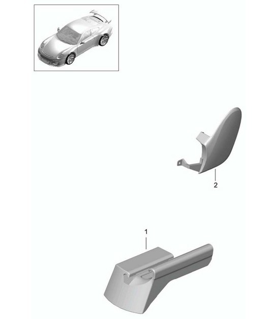 Diagram 817-020 Porsche 991 (911) MK1 2012-2016 Body