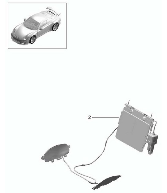 Diagram 817-028 Porsche 991 (911) MK1 2012-2016 Body