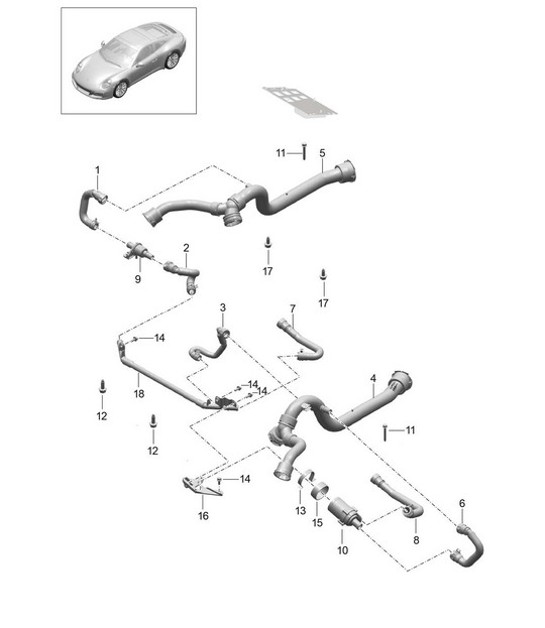 Diagram 305-020 Porsche 968 (1992-1995) Transmission