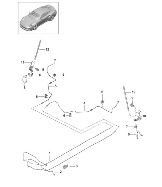 Diagram 604-010 Porsche Taycan (9J1) MK1 2020-2024 