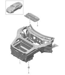 Tren delantero (completo) 991 Turbo / GT2 RS 2010-14