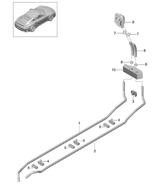 Diagram 813-000 Porsche 991 (911) MK1 2012-2016 Body