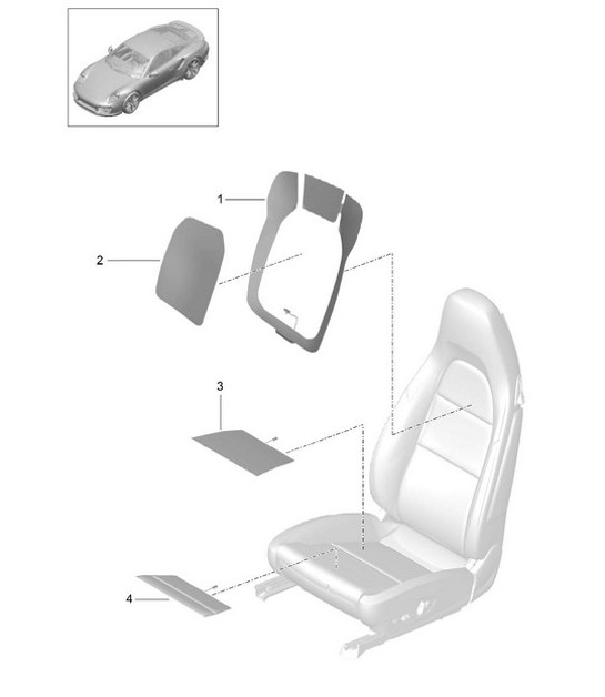 Diagram 817-012 Porsche Macan Turbo 2.9L V6 440Bhp 