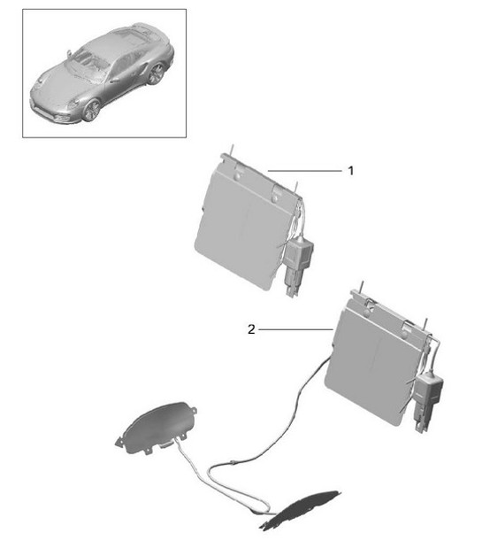 Diagram 817-028 Porsche Macan Turbo 3.6L V6 400Bhp Body