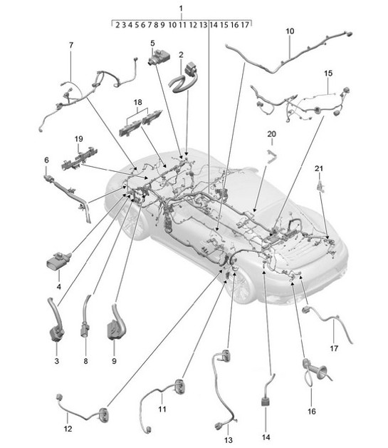 Diagram 902-010 Porsche Taycan (9J1) MK2 2024>> 