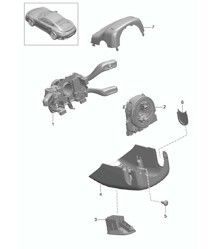 Steering column switch 991 Turbo / GT2 RS 2014-20