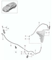 Scheinwerferwaschanlage (PR:288) 991 Turbo &gt;&gt;2016