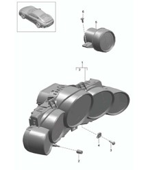 Instrumentos / Cronómetro (PR:022) 991 Turbo &gt;&gt;2016