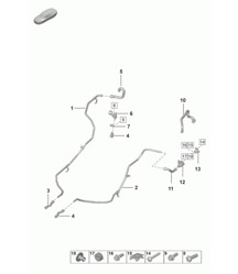 Coolant cooling system / Heater  992.1 Carrera 2019 - 2024
