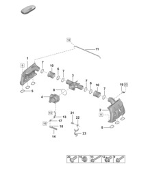 Distributeur d'air d'admission / Papillon des gaz 992.1 Carrera 2019 - 2024
