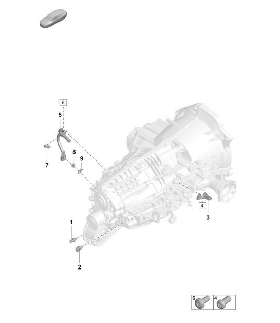 Diagram 301-120 Porsche 992 (911) MK1 2019-2024 Transmission