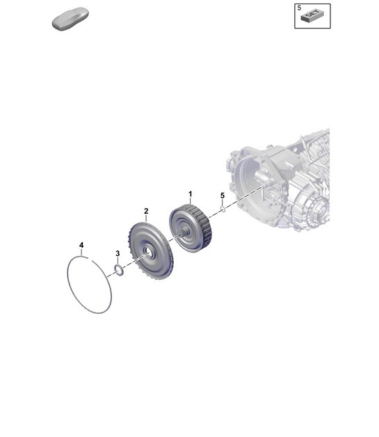 Diagram 302-200 Porsche 95B.1 Macan Petrol 2.0L (237Bhp) 2014-18 Transmission