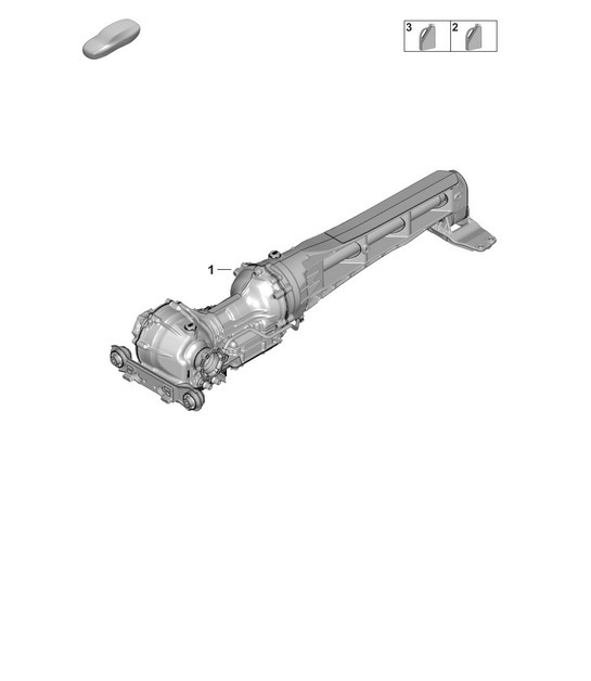 Diagram 304-000 Porsche 95B.1 Macan Petrol 2.0L (237Bhp) 2014-18 Transmission