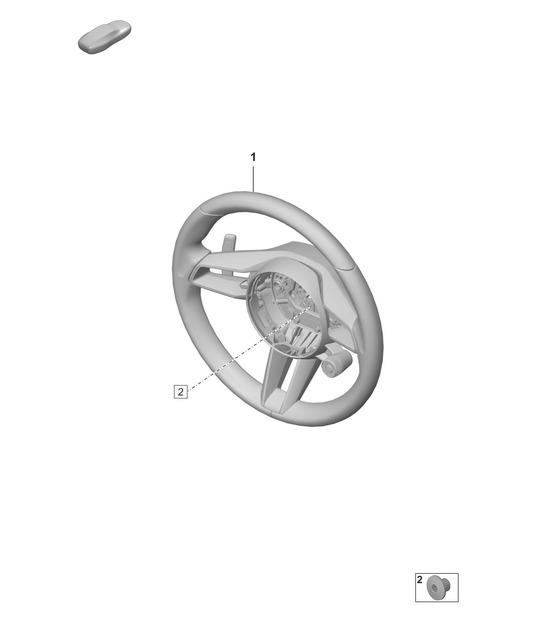 Diagram 403-262 Porsche 970.2 Panamera S V6 Turbo 3.0L 2WD Executive 2014-16 Front Axle, Steering 