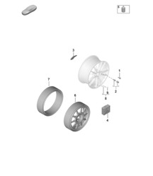 Piezas individuales (PR:1PA, 1PD) 992.1 Carrera 2019 - 2024