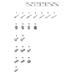Fissaggio / Carrozzeria 992.1 Carrera 2019 - 2024
