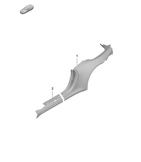 Diagram 801-600 Porsche 944 (1982-1991) 