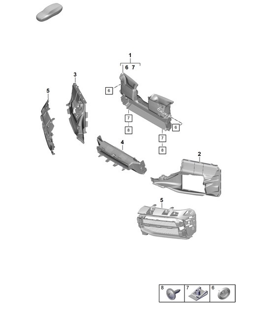 Diagram 802-120 Porsche 944 (1982-1991) 