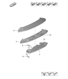 Heckspoiler 992.1 Carrera 2019 - 2024