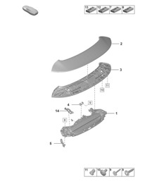 Heckspoiler 992.1 Carrera 2019 - 2024