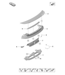 Heckspoiler - Aerokit - 992.1 Carrera 2019 - 2024