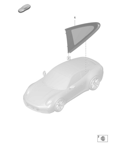 Diagram 805-015 Porsche 992 (911) MK1 2019-2024 Body