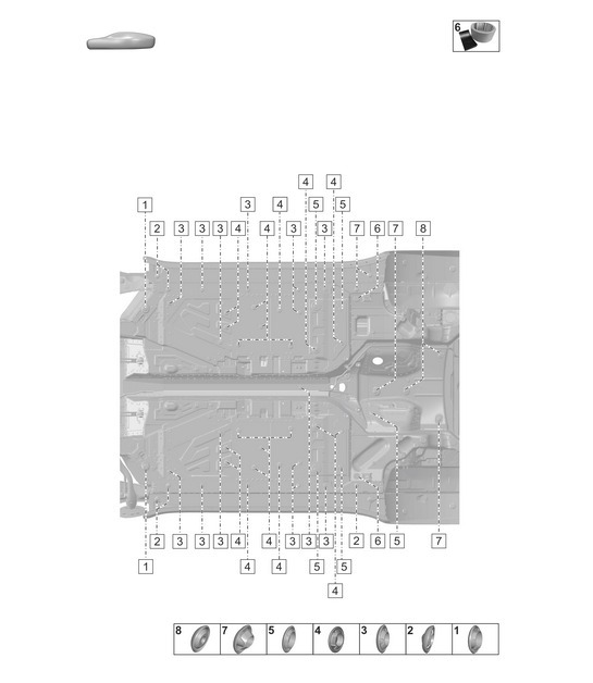 Diagram 806-400 Porsche 992 (911) MK1 2019-2024 Body