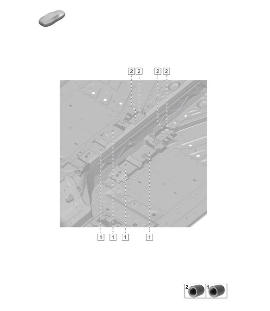 Diagram 806-800 Porsche 992 (911) MK1 2019-2024 Body