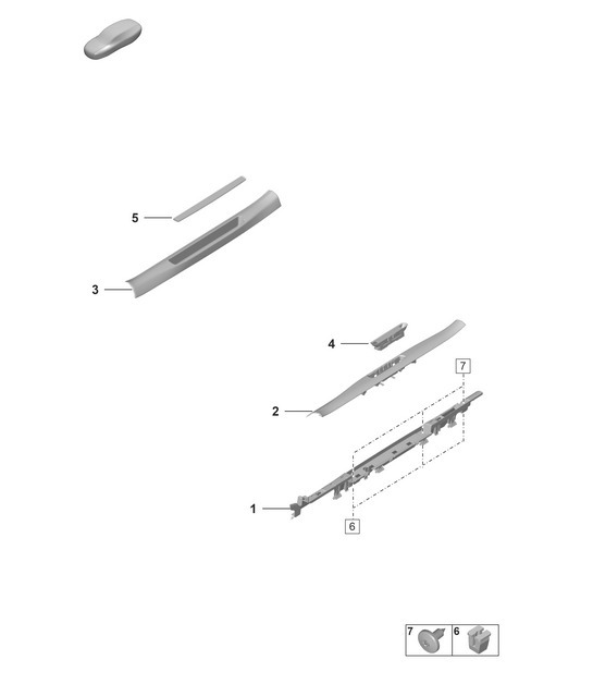 Diagram 807-150 Porsche 992 (911) MK1 2019-2024 Body