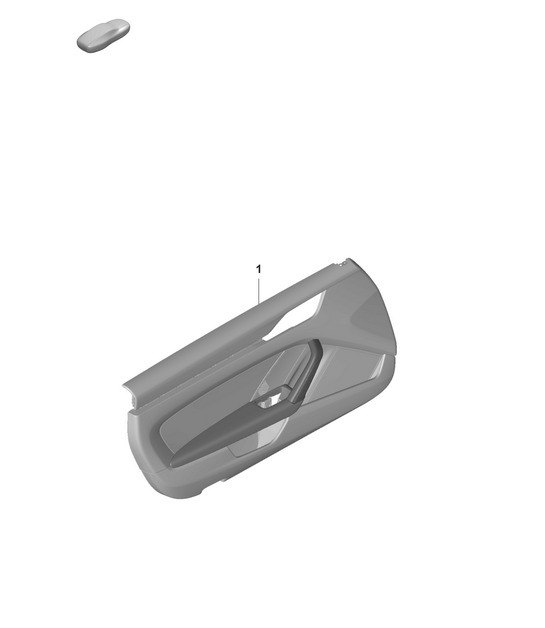 Diagram 808-010 Porsche 970.2 Panamera Turbo V8 Executive 2014-16 Body