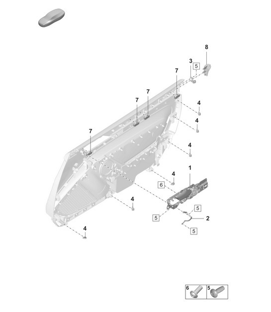 Diagram 808-900 Porsche 992 (911) MK1 2019-2024 Body