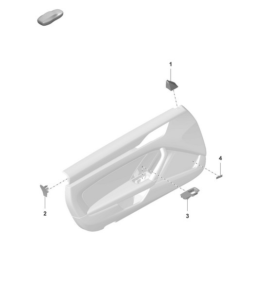 Diagram 808-910 Porsche 992 (911) MK1 2019-2024 Body