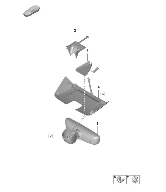 Diagram 809-700 Porsche 992 (911) MK1 2019-2024 Body