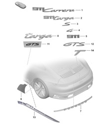 Inscription - REAR -  992.1 Carrera 2019 - 2024