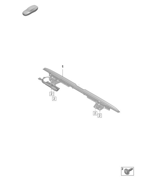 Diagram 811-090 Porsche Macan (95B) MK1 (2014-2018) Body