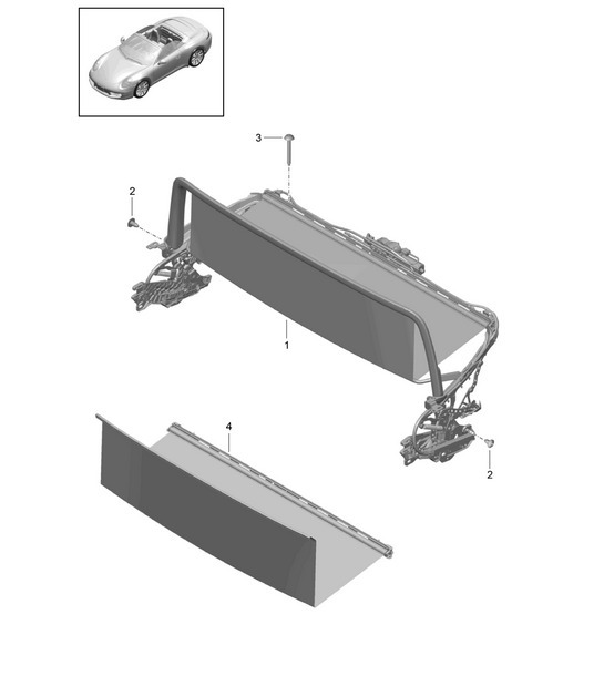 Diagram 811-500 Porsche 9J1.1 Taycan 2020-24 