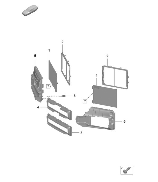 Diagram 814-310 Porsche Macan (95B) MK3 2022>> 
