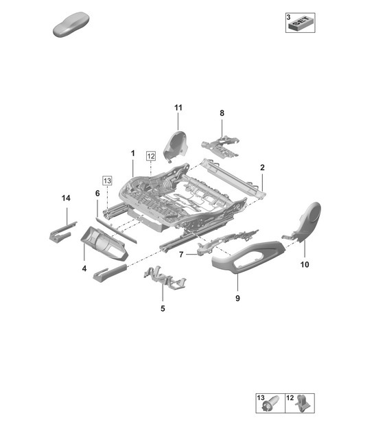 Diagram 817-120 Porsche 992.1 (911) Dakar 3.0L 2023-24 Body