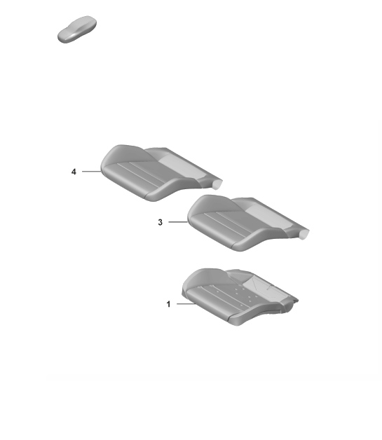 Diagram 817-425 Porsche Macan (95B) MK1 (2014-2018) Body