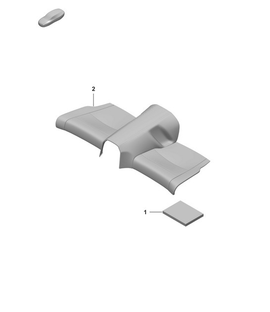 Diagram 818-400 Porsche Cayman 2.7L 981 2013-16 Body