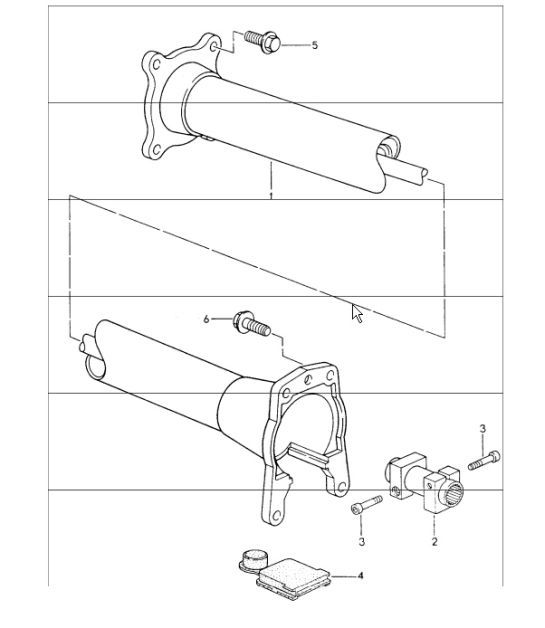 Diagram 301-10 Porsche Cayenne Turbo 4.5L 2003>> Transmission