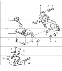 power steering p,ower-steering pump and container 993 TURBO 1994-98 power steering p,ower-steering pump and container 993 TURBO 1994-98