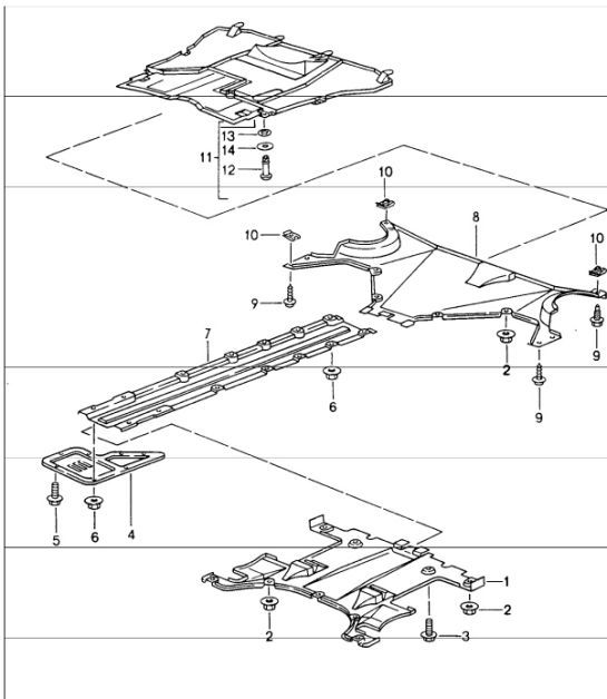 Diagram 801-70 Porsche 928GTS 5.4L 1992-95 