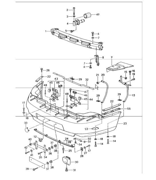 Diagram 802-05 Porsche Macan Turbo 3.6L V6 400Bhp Body