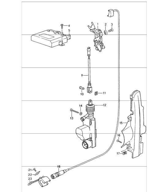 Diagram 804-15 Porsche Cayenne Turbo 4.5L 2003>> Body