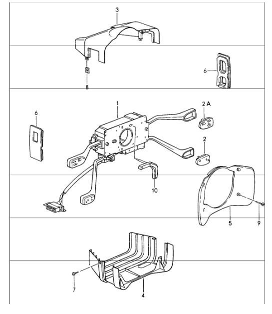 Diagram 903-10 Porsche Cayenne 3.2L V6 2003>> Materiale elettrico