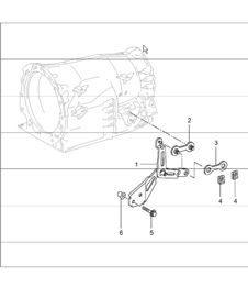 tiptronic selector lever 996 CARRERA 2/4 (M338/M339) A96.10/35  2002 ONWARDS tiptronic selector lever 996 CARRERA 2/4 (M338/M339) A96.10/35  2002 ONWARDS