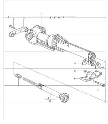 front-axle final drive, cardan shaft 996 M339 (All-wheel drive) Z96.00 1999 ONWARDS